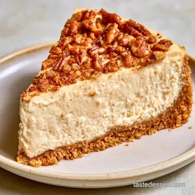 NoBake Thanksgiving Cheesecake for 12 Recipe Card