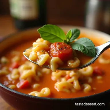 The Weeknight Warrior Creamy OnePot Zuppa Toscana Recipe Card