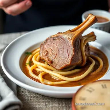 Tender Veal Shank Osso Buco: An Italian Comfort Food Classic Recipe Card