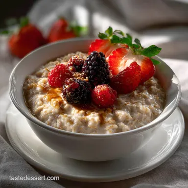 Overnight Slow Cooker Steel Cut Oats: 10 Min Prep Recipe Card