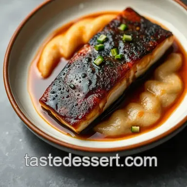 Pan-Seared Black Cod with Miso Glaze: An Indulgent Expensive Fish Recipe Recipe Card