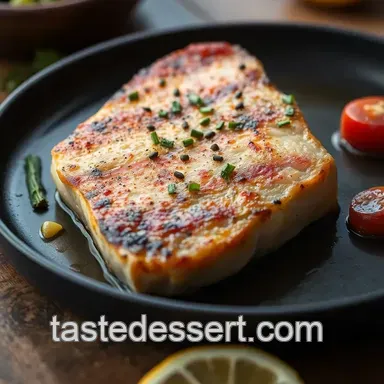 Pan-Seared Swordfish Steak Recipe: Ready in 20 Minutes! Recipe Card