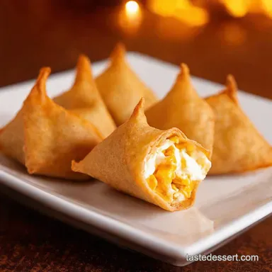 Panda Express Cream Cheese Rangoon Takeout Fakeout Recipe Card