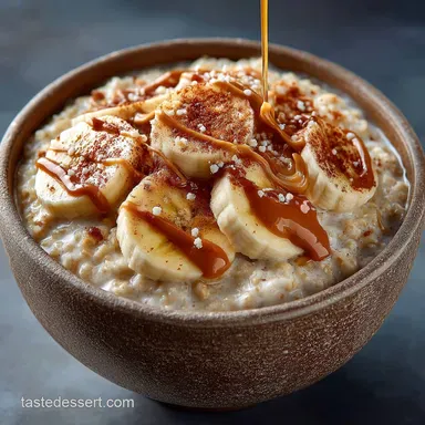 Ultimate Peanut Butter Banana Oatmeal Bowl Recipe Recipe Card