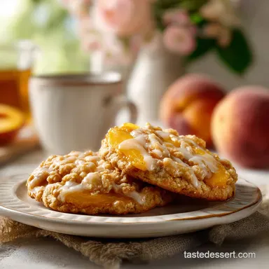 Best Recipe for Peach Cobbler Cookies: Ready in 30 Min Recipe Card