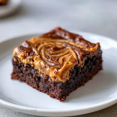 Peanut Butter Brownie Bites in 35 Minutes Recipe Card