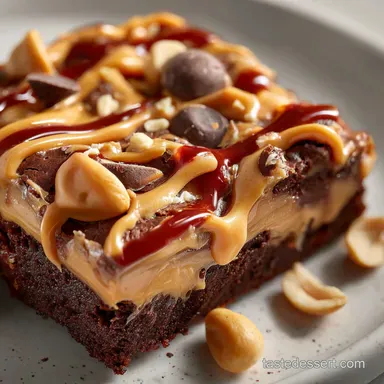 Peanut Butter Cup Brownie Pizzahtml in 30 Minutes Recipe Card