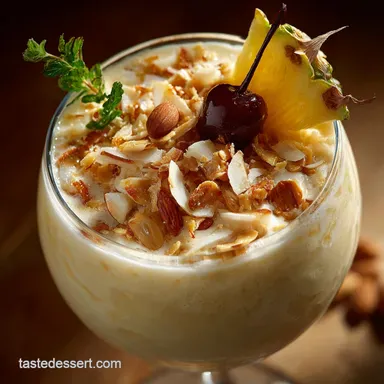 Peanut Colada: Salty, Sweet Tropical Bliss Drink