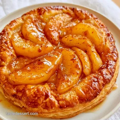 Pear Puff Pastry Tart in 45 Minutes Recipe Card