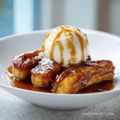Pecan Bananas Foster Recipe in 20 Minutes Recipe Card