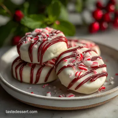 Peppermint Oreo Balls No-Bake Recipe Ready in 1 Hour Recipe Card