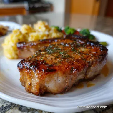 Baked Thick Pork Chops: Juicy Tender Results Recipe Card