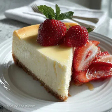 Perfect Cheesecake Recipe: Silky Filling