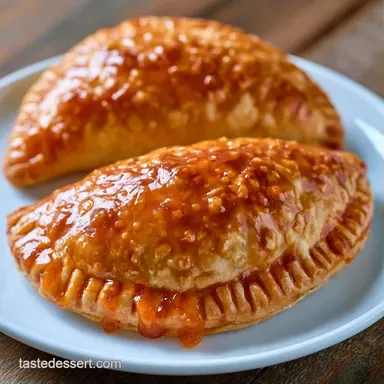 Perfect Peach Hand Pies for 8 Servings Recipe Card