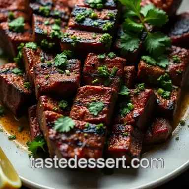 Juicy Grilled Flat Meat Skewers: My Go-To Chimichurri Delight Recipe Card