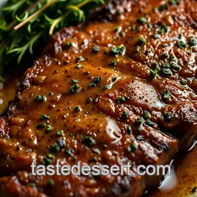 Easy & Juicy Sirloin Strip Steak: My Perfect Garlic Herb Butter Recipe Recipe Card