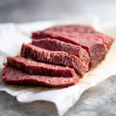 Tender Corned Beef with a Seasoning Packet Kick Recipe Card
