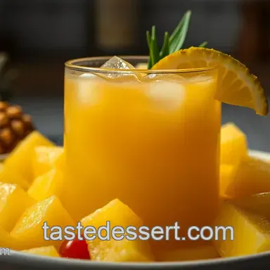Pineapple Paradise Punch: Fruity Rum Drinks Island Style!