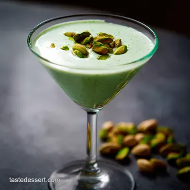 Pistachio Martini Drink Recipe My Italian Dream Cocktail Recipe Card
