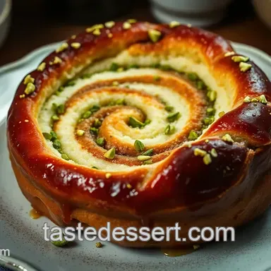 Pistachio Swirl Babka: Paradise on a Plate!