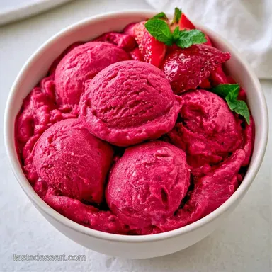 Prickly Pear Ice Cream in 25 Minutes Recipe Card