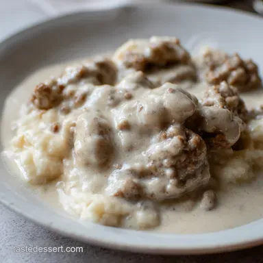 Proper Good Country Sausage Gravy Grandmas Recipe Recipe Card