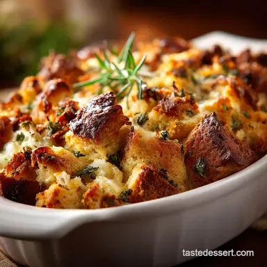 Thanksgiving Dressing: The Ultimate Make-Ahead, Crispy Comfort Food Recipe Card