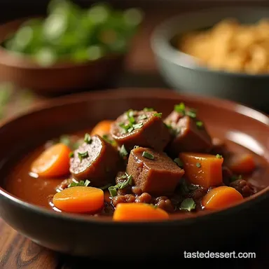 The Ultimate Tender Beef Stew Recipe SlowCooked Comfort Recipe Card