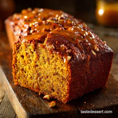 Pumpkin Banana Bread Recipe: Ultimate Moist and Spiced Autumn Loaf Recipe Card