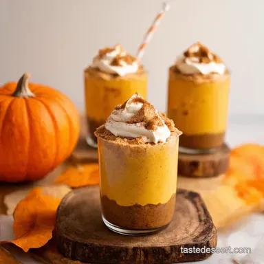 Pumpkin Pie Parfaits An Easy Pumpkin Dessert Recipe Recipe Card