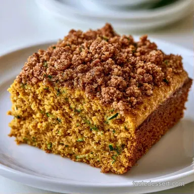 Pumpkin Zucchini Coffee Cake in 65 Minutes Recipe Card