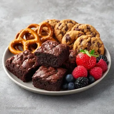 Quick Dessert Charcuterie Board in 15 Min Recipe Card