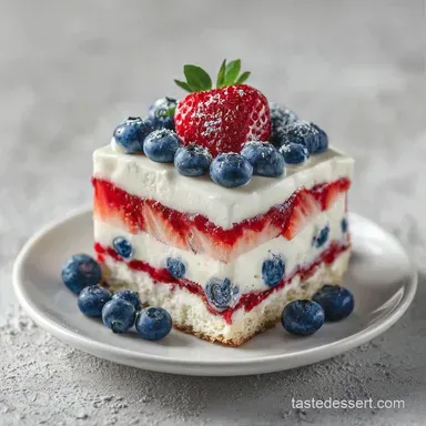 Quick Flag Cake Recipe in 50 Minutes Recipe Card