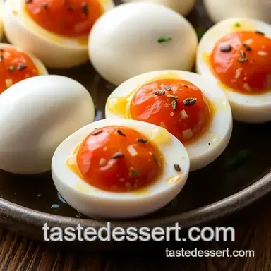 How to Make Quick Pickled Quail Eggs - Tangy Delight in 30 Minutes Recipe Card