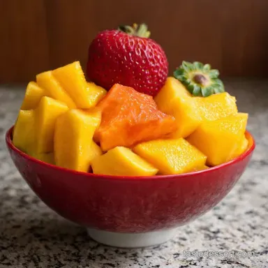 Rainbow Fruit Bowl Recipe A Fresh Easy Summer Treat Recipe Card