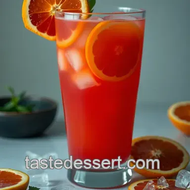 Refreshing Blood Orange Juice: My Go-To Citrus Delight Recipe Card