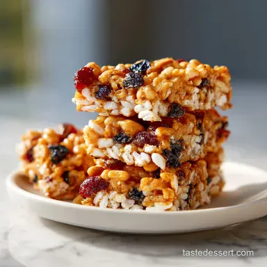 Chewy Rice Krispies Trail Mix Bars in 20 Mins Recipe Card