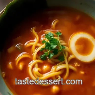Rise and Shine Ramen presentation