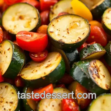 Ultimate Zesty Roast Zucchini & Bell Peppers with Spice: 5 Easy Tips! Recipe Card