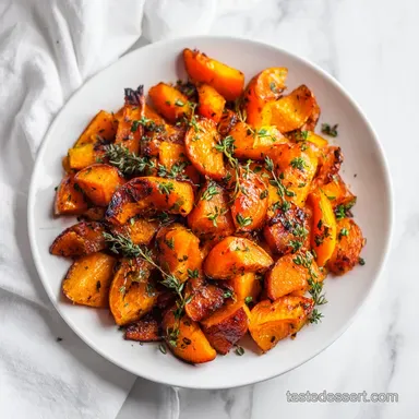 Roasted Butternut Squash Recipe with Brown Sugar