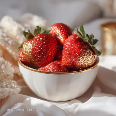 How To Make Rose Gold Strawberries: Shimmering & Delicious Recipe Card
