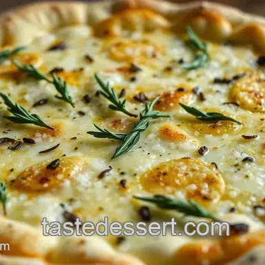 Rustic Potato Pizza: Rosemary & Garlic Oil Bliss!