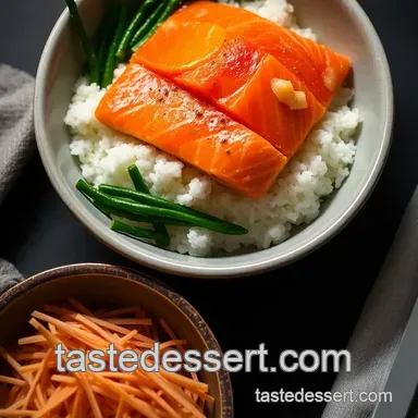 Salmon Sushi Bake presentation