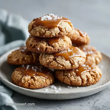 Shatter Crisp Salted Caramel Cookies