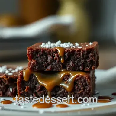 Decadent Salted Caramel Crown Royal Brownies – A Must-Try…