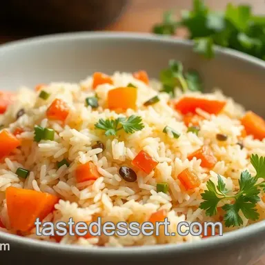 How to Make the Best Sautéed Basmati Rice Bed with Colorful Veggies