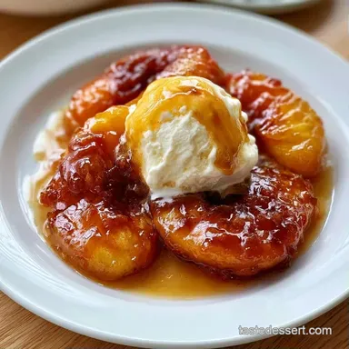 Sauteed Peaches: Caramelized in 20 Min Recipe Card