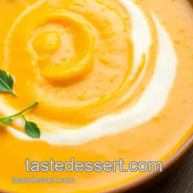 Cozy Autumn Delight: Easy Sautéed Pumpkin Soup with Creamy Coconut Recipe Card