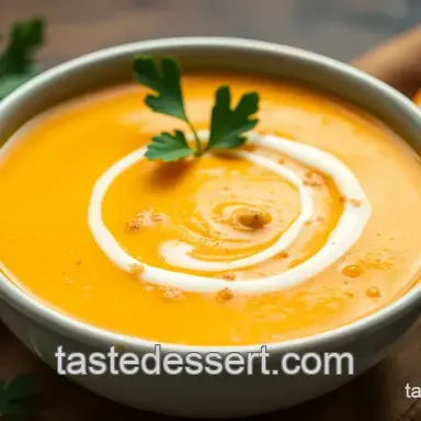 Cozy Autumn Delight: Easy Sautéed Pumpkin Soup with Creamy Coconut