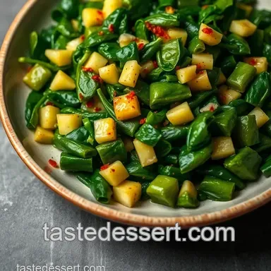 Easy Sautéed Turnip Greens Recipe with Garlic and Lemon Recipe Card